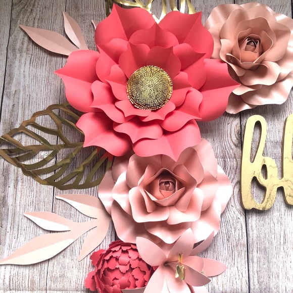 Paper Flower Set - Picture 4 of 10